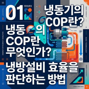 ai thumbnail poster 냉동기의 COP란 무엇인가 냉방설비 효율을 판단하는 방법 1787814298