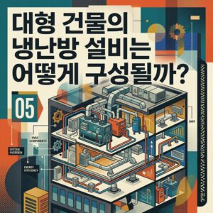 ai thumbnail poster 대형 건물의 냉난방 설비는 어떻게 구성될까 1787817116