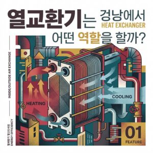 ai thumbnail poster 열교환기는 건물 냉난방에서 어떤 역할을 할까 1787812825