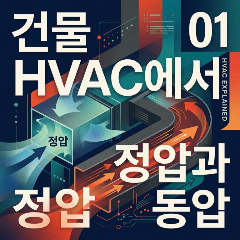 ai thumbnail poster 건물 HVAC에서 정압과 동압 1788771875