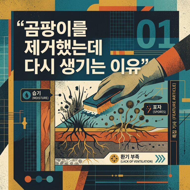 ai thumbnail poster 곰팡이를 제거했는데 다시 생기는 이유 1790165436