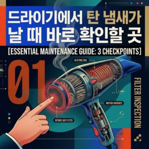 ai thumbnail poster 드라이기에서 탄 냄새가 날 때 바로 확인할 곳 1789029363
