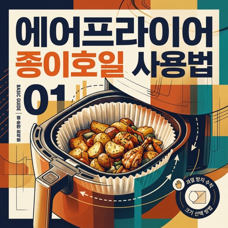 ai thumbnail poster 에어프라이어 종이호일 사용법 1789023683
