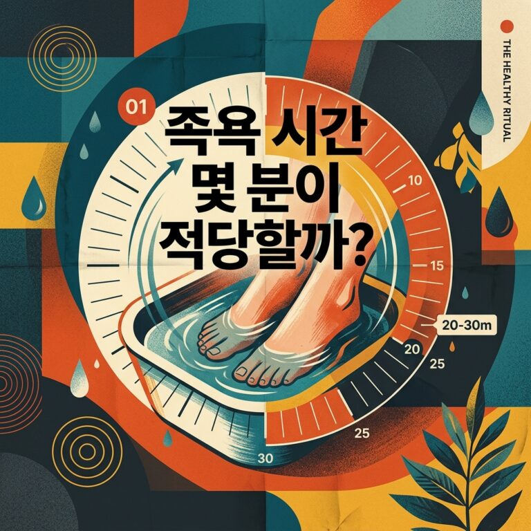 ai thumbnail poster 족욕 시간 몇 분이 적당할까 1789631879